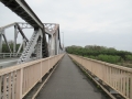 230325泉大橋で木津川を渡る
