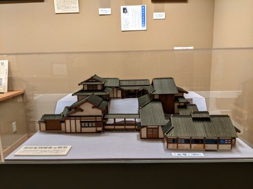 6前田家別邸復元模型