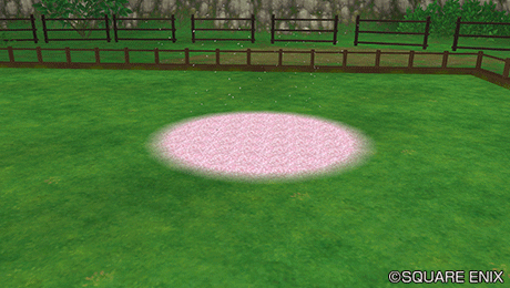 桜のラグ （庭具）