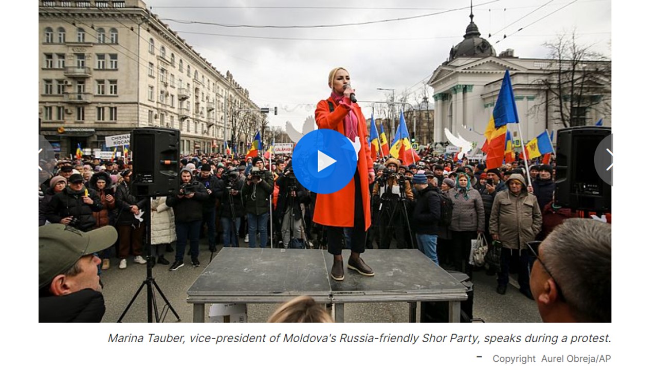 Moldova　 Pro-Russian Demo