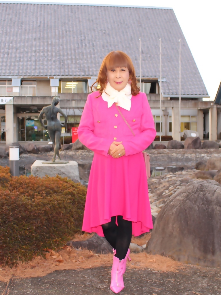 ピンクジャケットピンクスカートA(1)