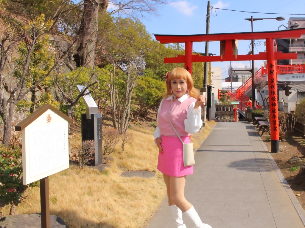 ピンクコーデ織姫神社B(2)