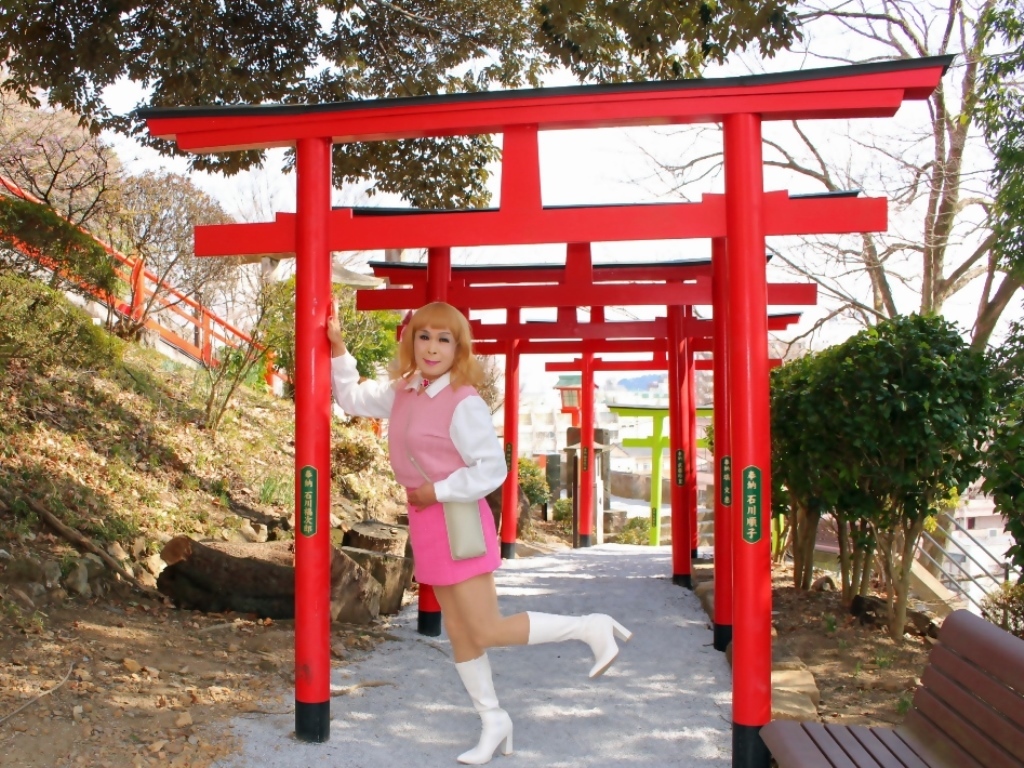 ピンクコーデ織姫神社B(6)
