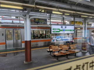 長野JR中央本線岡谷駅