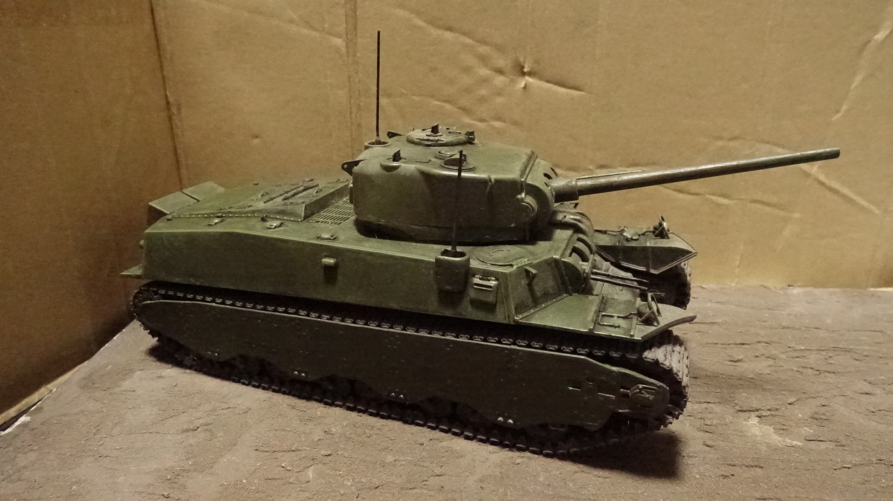 ドラゴン BL6789 アメリカ陸軍 M6A1重戦車 その４