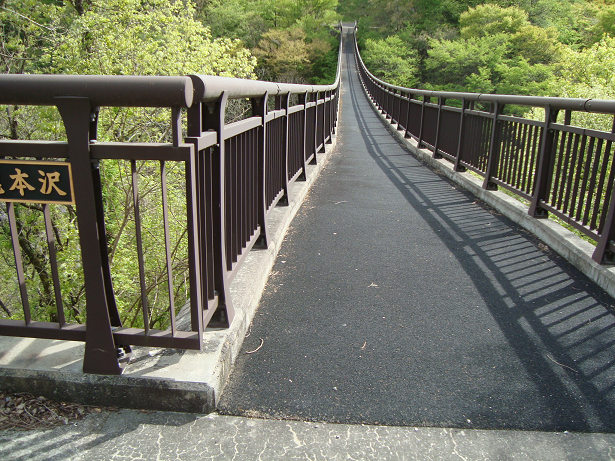 吊り橋の幅